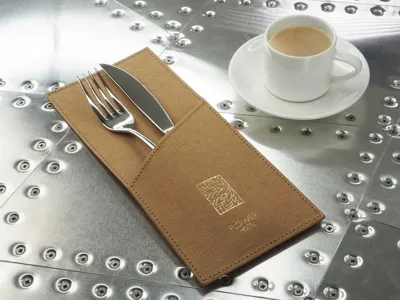 Cutlery case 10 × 24 cm – Customizable with your logo or restaurant name