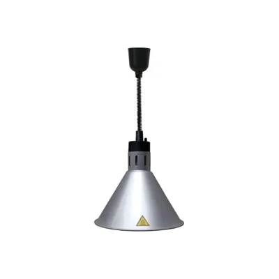 Tepelná lampa C2, stříbrná, 0,25 kW, výška 450-1100 mm