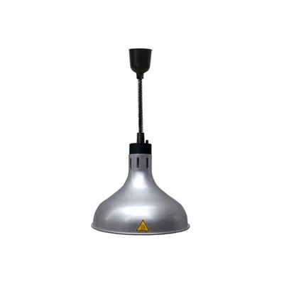 Wärmelampa C3, stříbrná, 0,25 kW, výška 450–1100 mm