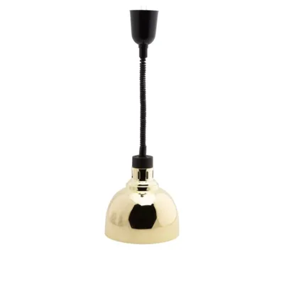 Ohřívací lampa, zlatá, 0,25 kW, výška 600–1100 mm
