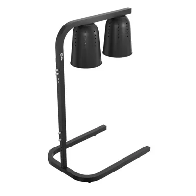 Wärmelampe, Schwarz, 0.5 kW, (BxTxH) 453 x 360 x 590 mm