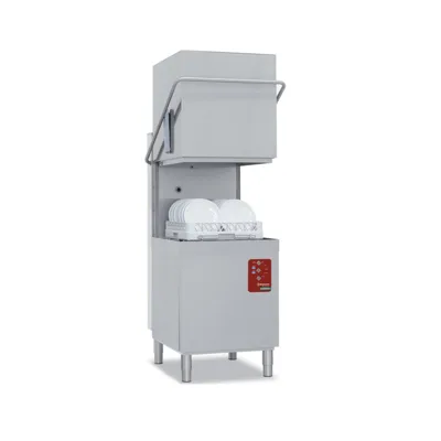 WashPro Tam Hijyen 500 | Profesyonel Geçişli Bulaşık Makinesi 1080 Tabak/saat – AISI 304, 8,7 kW