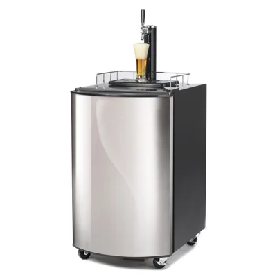 50L fıçı için bira soğutucu, musluklu, 128 L, (GxDxY) 540 x 670 x 900 mm
