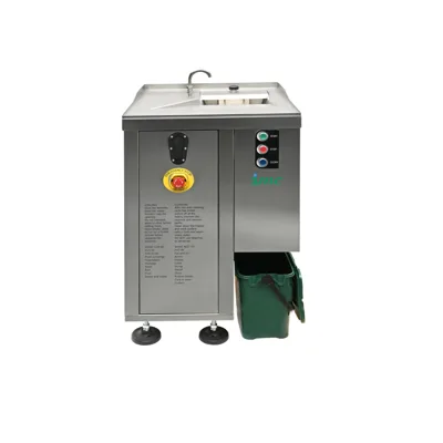 WasteStation Compact – 2.95 kW – Single-phase - 600 x 700 x 1044 mm - 230 V - 2.95 kW - Reduces waste volume by up to 80%, saving storage space and significantly lowering disposal costs