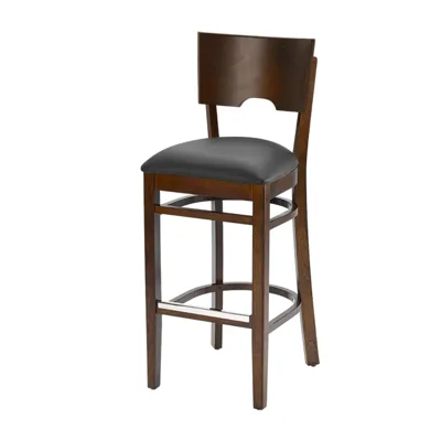 ZEUS Bar Stool | Faux Leather | 43x47x110 cm | Available in Multiple Colors