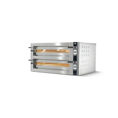 Cuppone Donatello Pizza Oven 435/2 D Two-Chamber 4+4 35 cm - 1150mm x 1060mm x 780mm - Digital