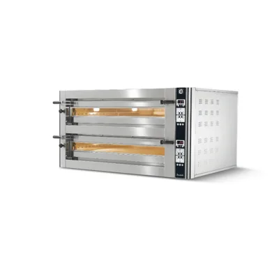 Cuppone Donatello Pizza Oven 635L/2 D Dual Chamber 6+6 35 cm - 1510mm x 1060mm x 780mm - Digital