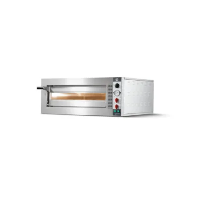 Cuppone Pizza Fırını Tiepolo 935 Tek Bölmeli – Profesyonel Taş Fırın 400 °C, 9 x Ø 350 mm / 4 x Ø 500 mm / 1380 x1270 x410 mm