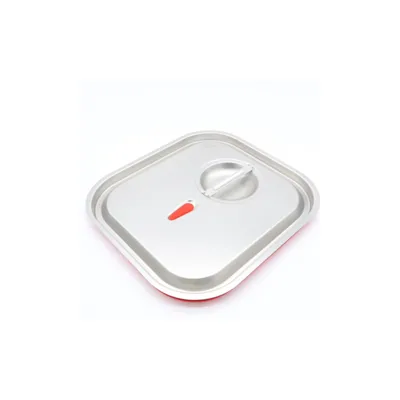 Deckel für GN Behälter - 1/2 GN - 325x265x30 mm  - Edelstahl mit Luftdicht
