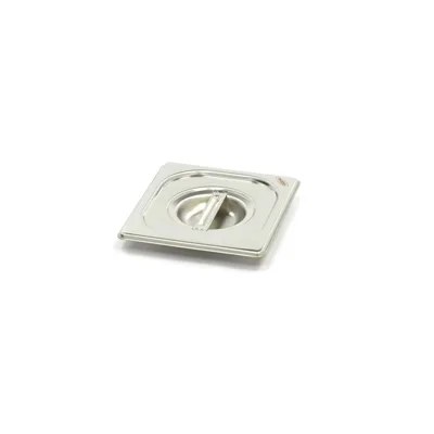 Deckel für GN Behälter - 1/6 GN - 176x162x23mm - Edelstahl