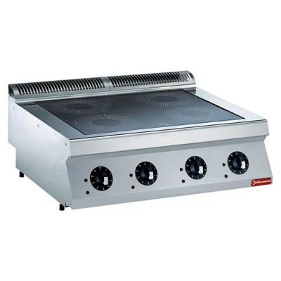 DIAMOND Induktionherd - 4 x 3,5 kW - 800x700x850 mm - 400 V