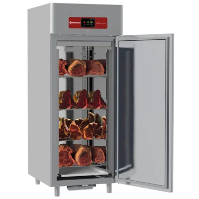 DRY-AGE SKŘÍŇ Zrací skříň 850 litrů, větraná, 1 dveře 20x GN 2/1 - 790 x 1095 x 2025 mm