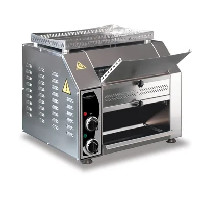 Durchlauftoaster, 400 Brotscheiben pro Stunde, 2.5 kW, (BxTxH) 480 x 440 x 440 mm