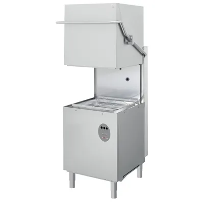 Pass-Through Dishwasher, Basket 500x500 mm, with Detergent Dispenser, 6.5 kW, (W x D x H) 635 x 745 x 1480/1960 mm
