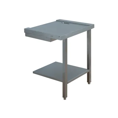 Corner Element | WashPro, with Base Shelf, Inlet "Right", (WxDxH) 600x650x850 mm
