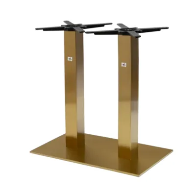 Edelstahl-Tischgestell, GOLD- KHEPRI -   700x400x720 mm