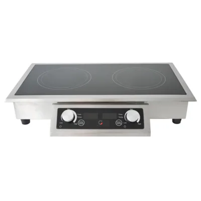 Built-in induction stove 2 zones, only for induction pans, 2x3.5 kW, (WxDxH) 712 x 382 x 115 mm