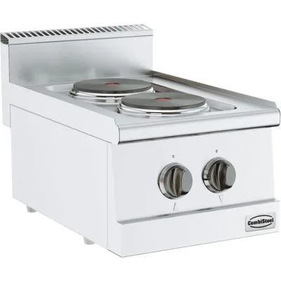 Electroherd 2 Platten, 3.7 kW, (B x T x H) 400x600x300 mm