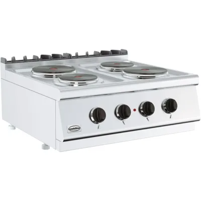 Electroherd 4 Platten, 8.2 kW, (B x T x H) 800x700x300 mm