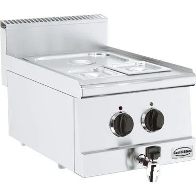 Elektrický Bain-Marie, hloubka 150 mm, 1,5 kW, (Š x H x V) 400x600x300 mm