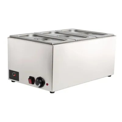 Elektrický Bain-Marie, GN 1/1, 1,2 kW, (Š x H x V) 538 x 336 x 243 mm