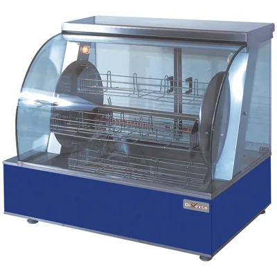 Elektrický otočný gril 4 koše, 16-20 kuřat, (Š x H x V) 940 x 590 x 790 mm, 5,4 kW