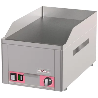 Elektrikli düz ızgara plakası 3 kW, döküm plaka (G x D x Y): 330 x 530 x 290 mm