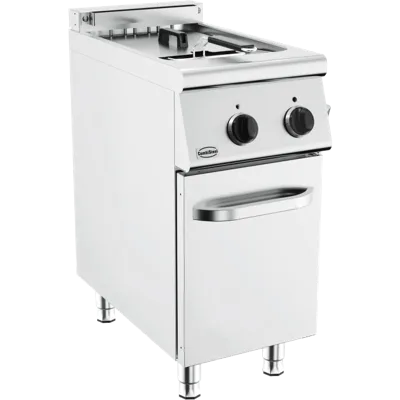 Elektrická fritéza 10 L s podstavcem, 9 kW, (Š x H x V) 400x700x900 mm