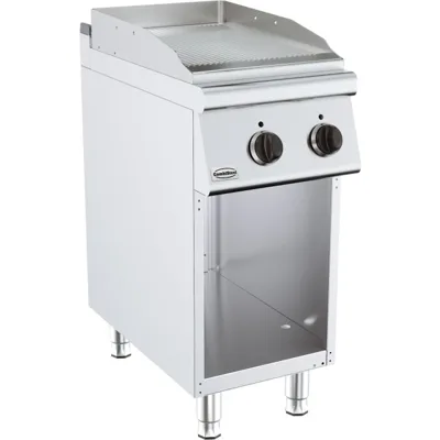 Elektrogrillplatte, 3.6 kW, (B x T x H) 400x700x900 mm