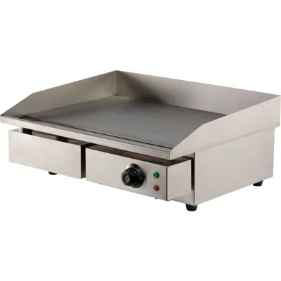 Elektrikli Izgara Plakası, 3 kW, (G x D x Y) 550 x 470 x 230 mm