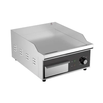 Elektro Grillplatte, Glatt, 2 kW, (B x T x H) 360 x 450 x 220 mm
