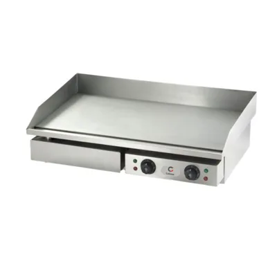 Elektro Grillplatte, glatt, 3.5 kW, (B x T x H) 730 x 510 x 230 mm