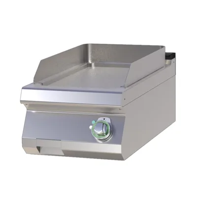 Elektro-Grillplatte Professional – Edelstahl | 5,1 kW | 400 × 730 × 300 mm