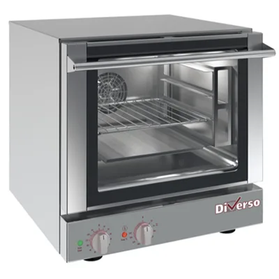 Elektro-Heißluftofen 4 x GN 2/3, 2,8 kW, AISI 430, 50–270 °C, (B x T x H) 590 x 650 x 575 mm