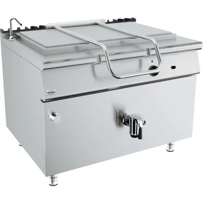 Elektro Kochkessel 250L, Indirekt beheizt, 24 kW, (B x T x H) 1200x900x900 mm