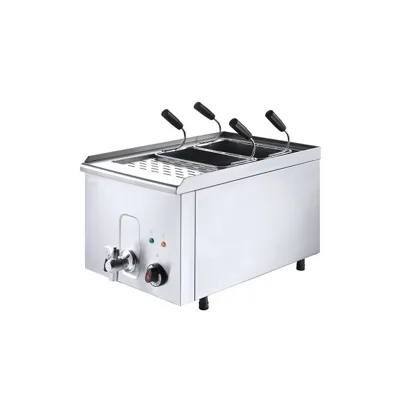 Elektro Nudelkocher 23 L, mit 2 Körbe, 4.5 kW, (B x T x H) 400 x 680 x 370 mm