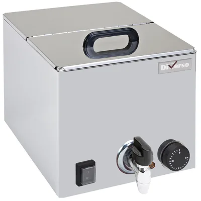 Elektrický ohřívač pokrmů GN 1/2 - 150 mm, 1 kW, 230 V, (Š x H x V) 264 x 275 x 260 mm