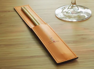 Chopsticks Case 3.5 × 24 cm – Customizable with your logo or restaurant name – Various colors