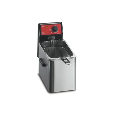 FriFri Eco 6 Elektrická stolní fritéza, jeden tank, 1 koš, 3,2 kW, (Š x H x V) 254 x 375 x 295 mm