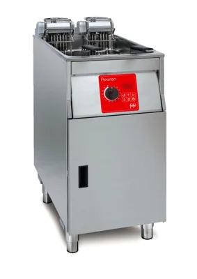 FriFri Precision 412 Elektro Volně stojící fritéza, vestavná, 2 koše, 22 kW, 3 fáze, (Š x H x V) 400 x 650 x 994 mm