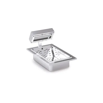 FriFri Silofrit Elektro-Pommes-Wärmestation als Einbaugerät | 0,65 kW | 230 V | (BxTxH) 400×630×455 mm