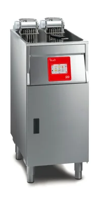 FriFri Touch 411 Electric Free-Standing Fryer, Single Tank, 1 Basket, 22 kW, 3-Phase, (W x D x H) 400 x 650 x 994 mm