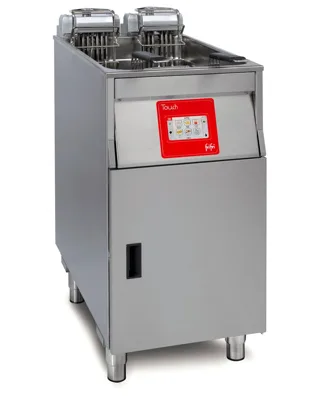 Elektrická volně stojící fritéza FriFri Touch 412, jedna vana, 2 koše, 22 kW, 3fázová, (Š x H x V) 400 x 650 x 994 mm